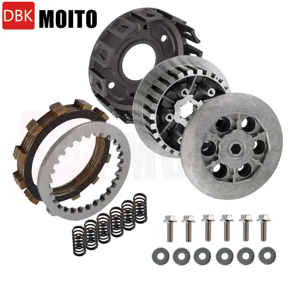 

ATV Billet Анодированный комплект сцепления с ЧПУ для Yamaha ATV Banshee 1987-2006 годов 76-79 RD400 84-85 RZ350 Фрикционные диски сцепления Винты