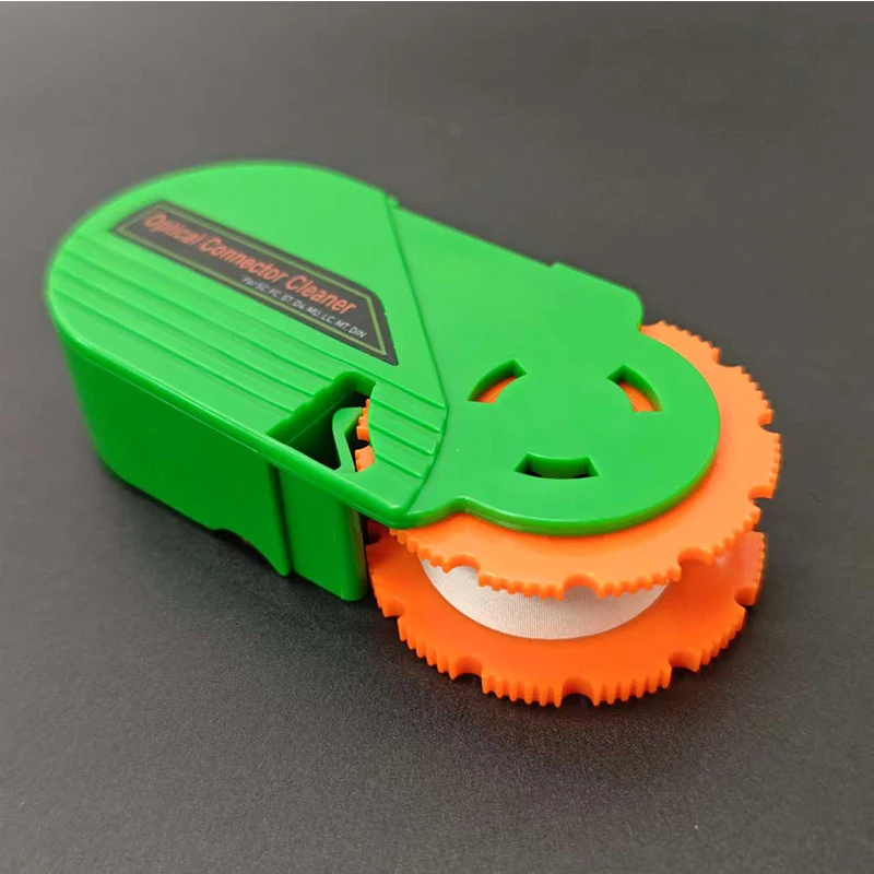 KCC-600 Fiber Optical Cleaner Kassette SC/FC/LC/ST Fiber Wiping Tool FTTH Optic Fiber Cleaner Tools