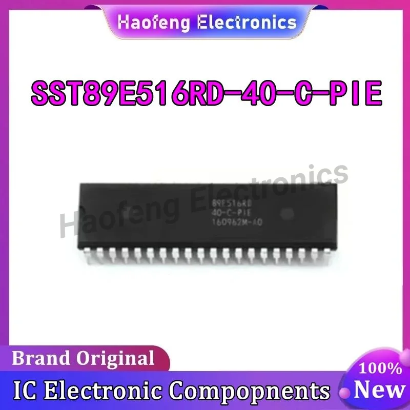 SST89E516RD SST89E516RD-40-C-PIE 89E516RD-40-C-PIE DIP40 MCU 100% New Original in stock