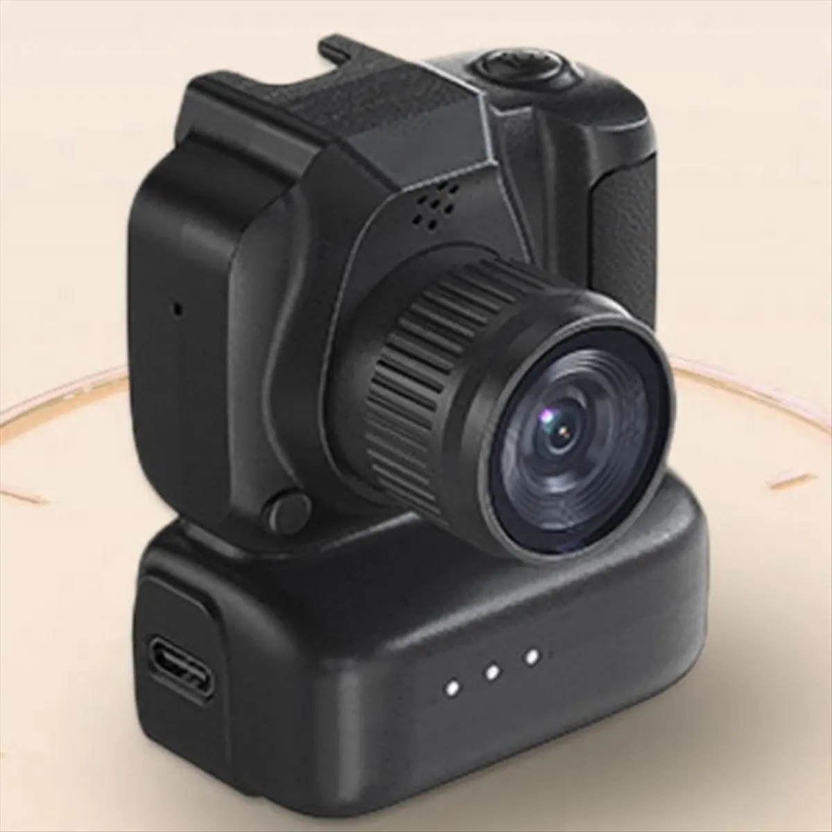 【~ New Y24A】Camera Keychain Retro Camera HD 1080P 1.3 Inch Portable USB Video Recorder for Birthday Camera Recorder