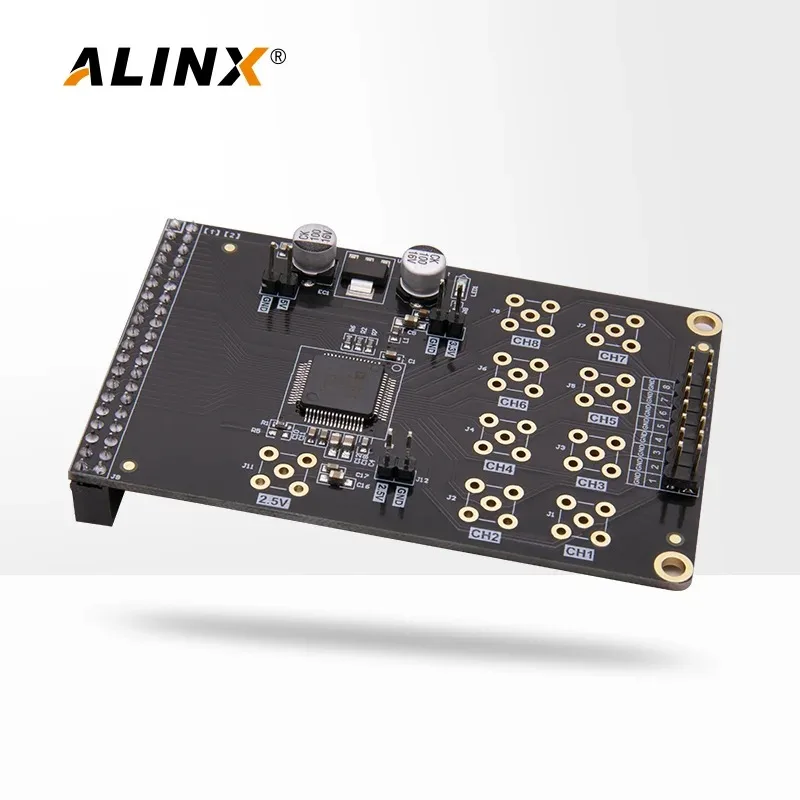 ALINX AN706: وحدة إعلانية 16 بت متعددة القنوات لأخذ العينات المتزامنة للوحة FPGA