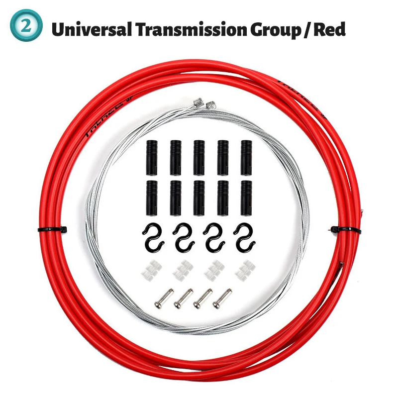 1/2PCS Mountain/Road/Folding Universal Brake Cable Set MTB Bike Shifting Line Pipe Set Brake Inner Cable With