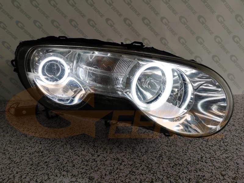 For Roewe 550 Mg 550 2008 2009 2010 2011 Excellent Ultra Bright CCFL Angel Eyes Halo Rings Kit Light Car Accessories