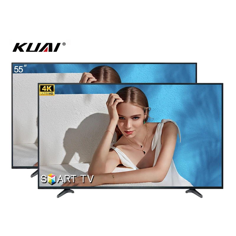 ทีวีอัจฉริยะ4K QLED TV สมาร์ททีวี4K ขนาด55นิ้ว HD แอนดรอยด์ LED