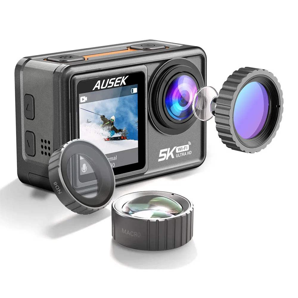 

100% Original Actions Cameras 5K 1080P Night Vision Action Camera Video Camera For Youtube