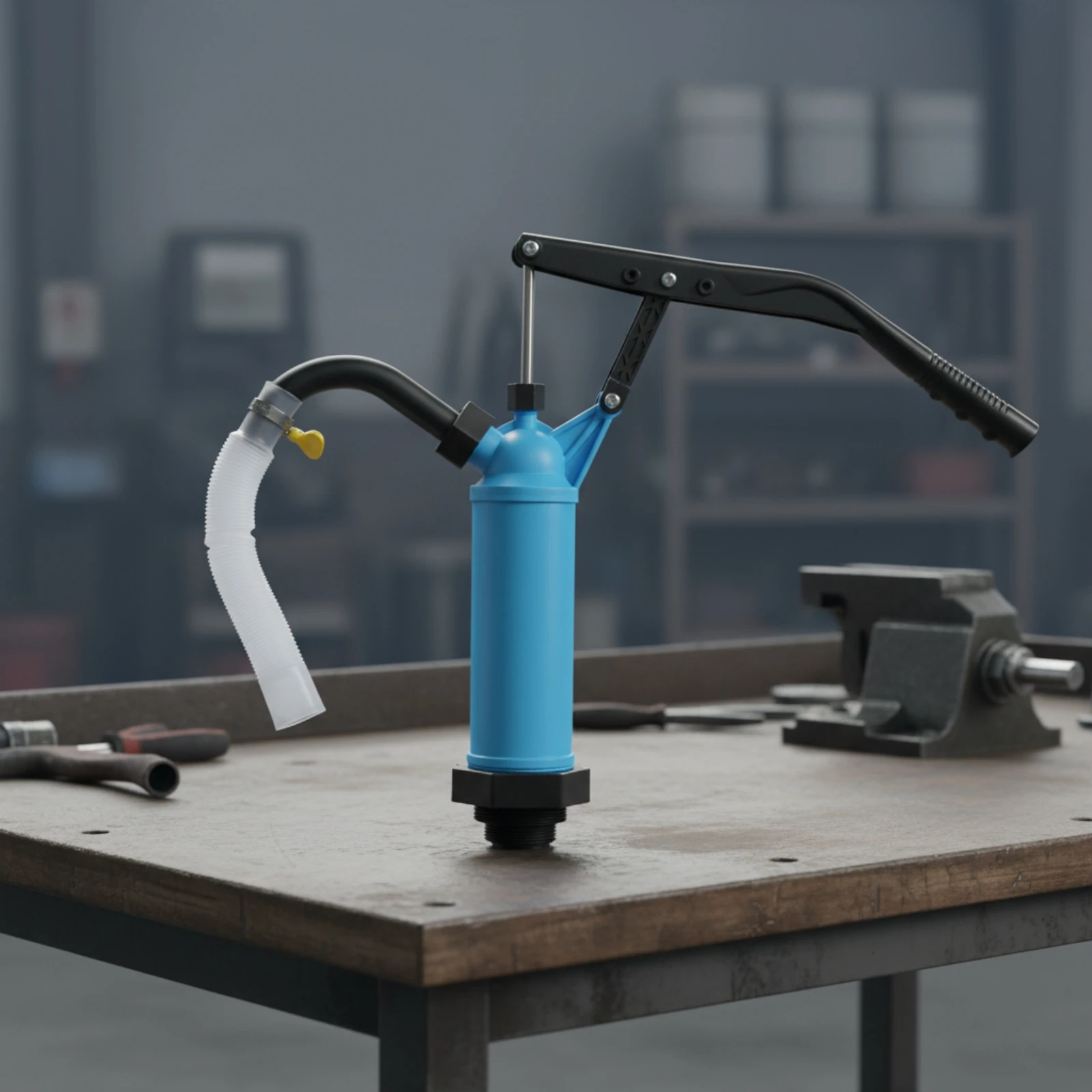 호스가 있는 레버 작동식 수동 드럼 이송 펌프, 작업장 - Tools For Garage Workshop 리뷰 및 가격