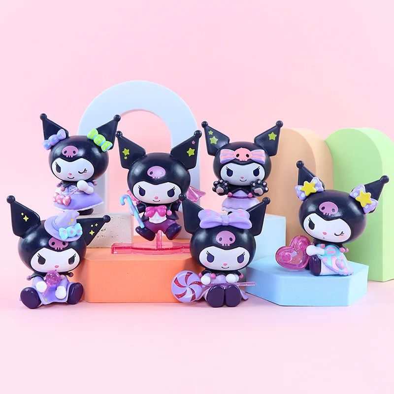 

#11 Kuromi Figures Mystery Box Figures SANRIO figurines Toys Cartoon Accessory Home Decoration Japaness Anime Naughty Girls