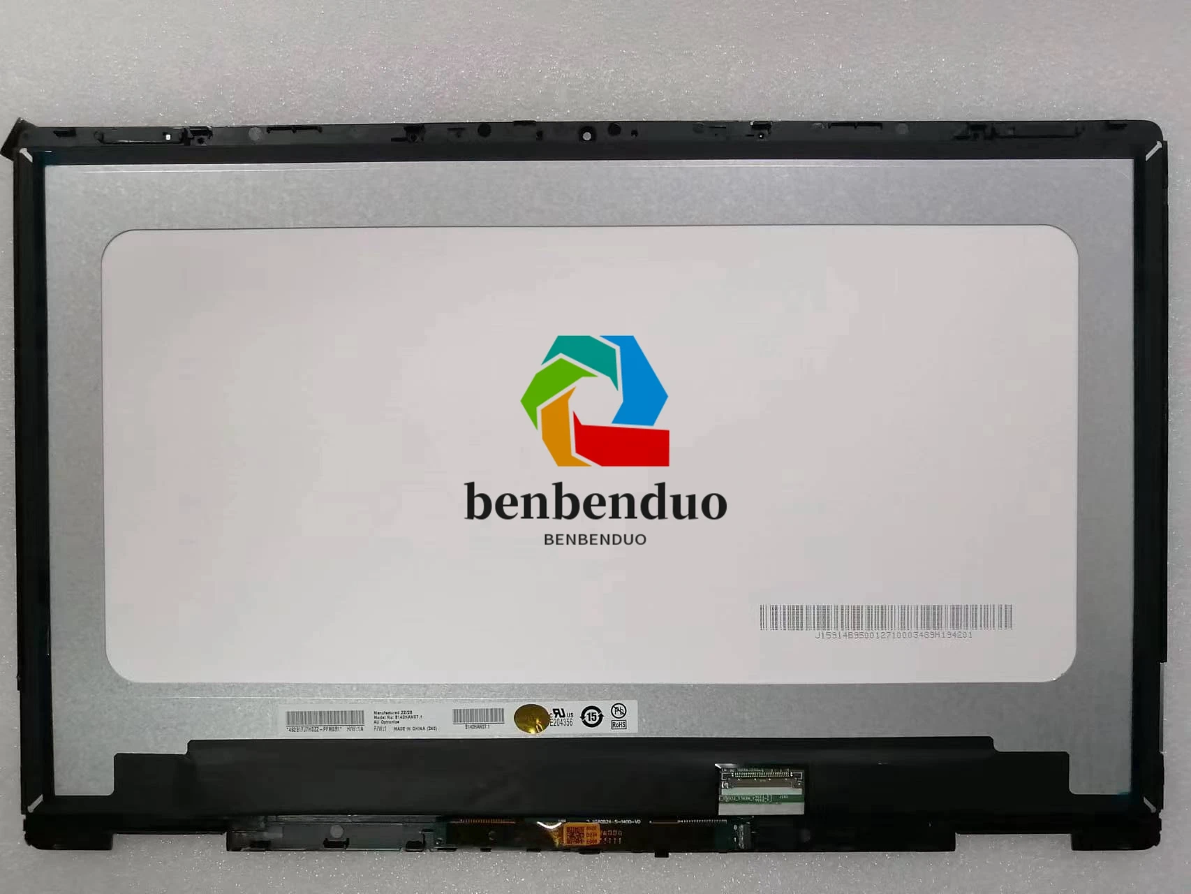 Imagem -03 - para hp Chromebook X360 14c-ca 14c-cc 14b-ca 14b-cb Fhd Lcd-scherm Digitador da Tela de Toque Vergadering 1920x1080