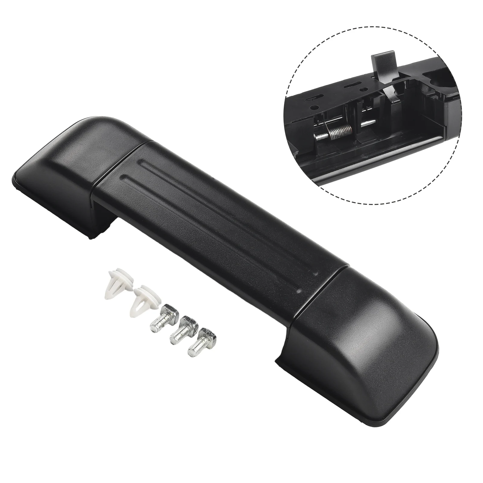 For Suzuki Grand Vitara XL-7 For Suzuki Vitara Grand Vitara XL-7 1998-2005 Door Handle Rear Reliable 1pcs Black