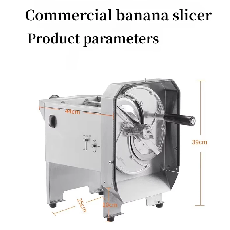 Stainless Steel Mango Cutting Onion Banana Slicing Cassava Plantain Chips Slicer Apple Banana Slicing Machine