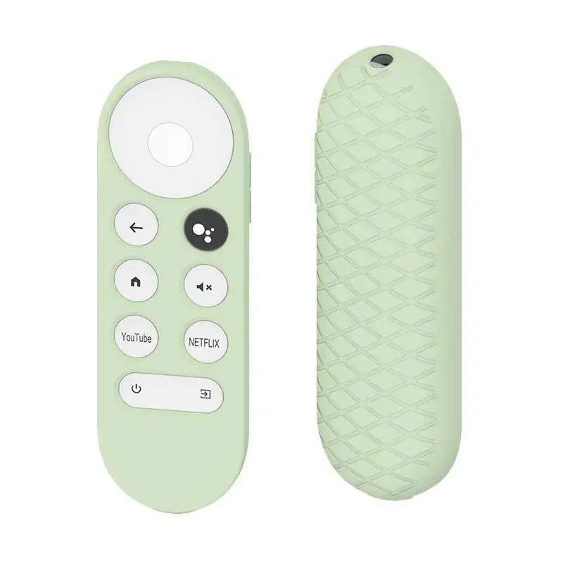 Siliconen beschermhoes voor 2020 Google Chromecast SmartTV Afstandsbediening Antislip Zacht Duurzaam Shockpro Beschermhoes Shell