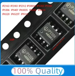 SOP-8 칩셋, IP2163, IP2183, IP2312, IP3005A, IP5303, IP5305, IP5306, IP5407, IP6503S, IP6505, IP6510, IP6520, IP6525T, IP9315, SOP8, 1 개