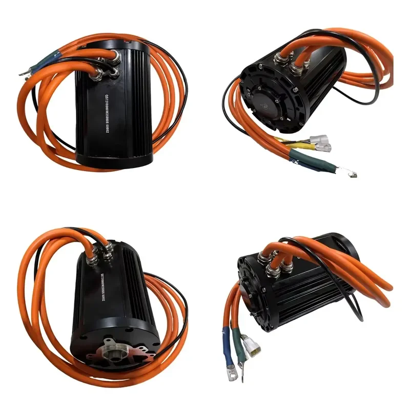 for QS138 105H 8000W Mid Drive Centre Mount Inner Spline Shaft Electric ATV UGV Tricycle PMSM Motor
