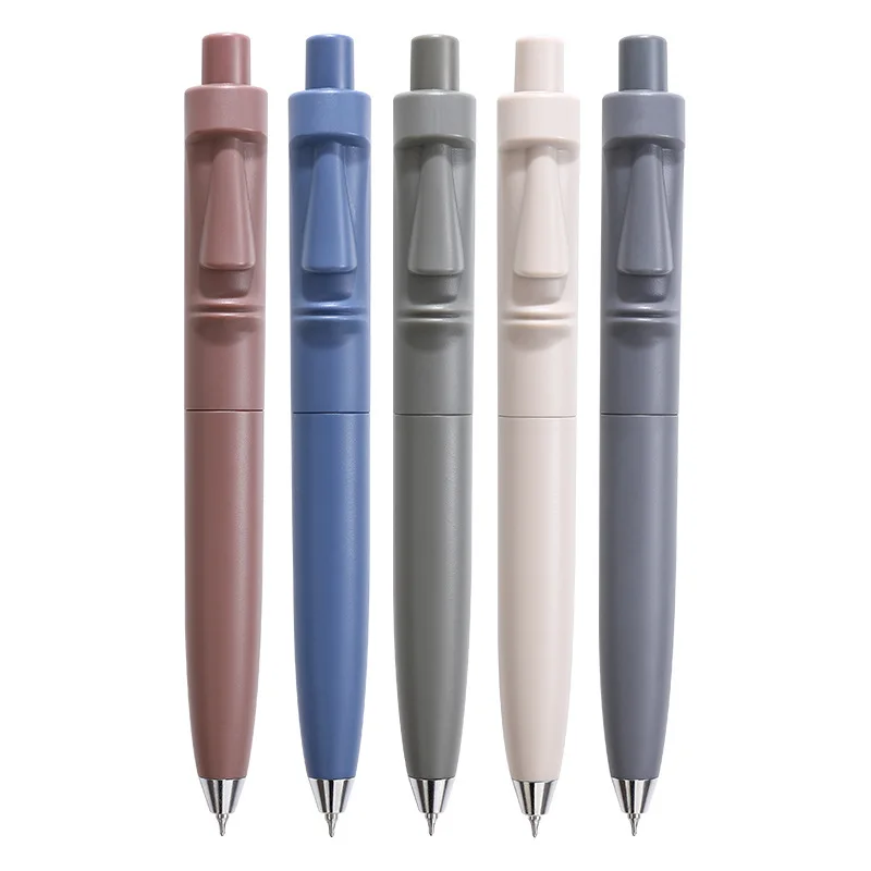 12 шт. гелевые ручки-роллеры, выдвижная каменная статуя моаи, ручка, пасхальные стержни большой емкости, черные чернила для школьной вечеринки, офиса