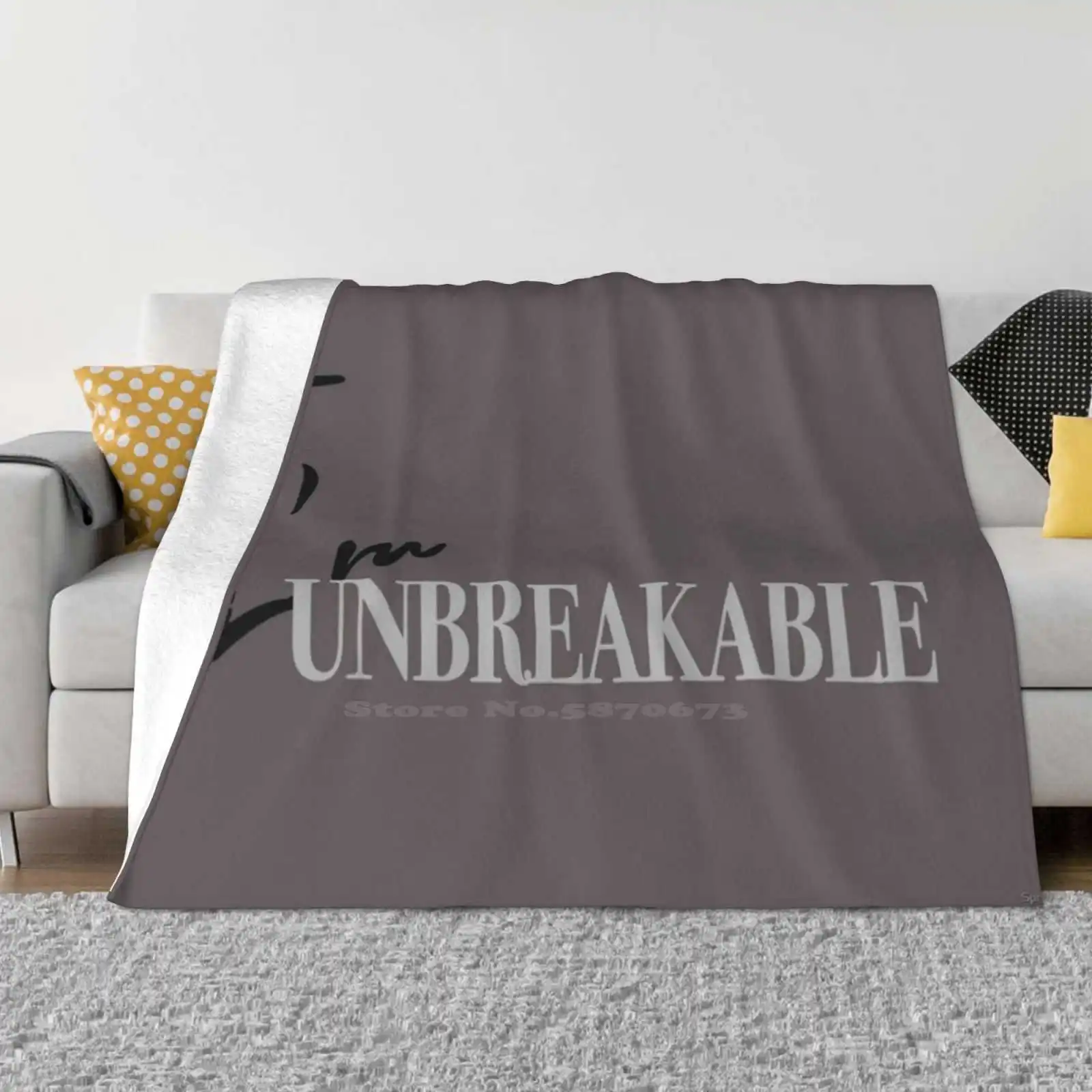 Six-I'M Unbreakable Creative Design Light Thin Soft Flannel Blanket Six Musical Six The Musical West End Anne Boleyn Dont Lose