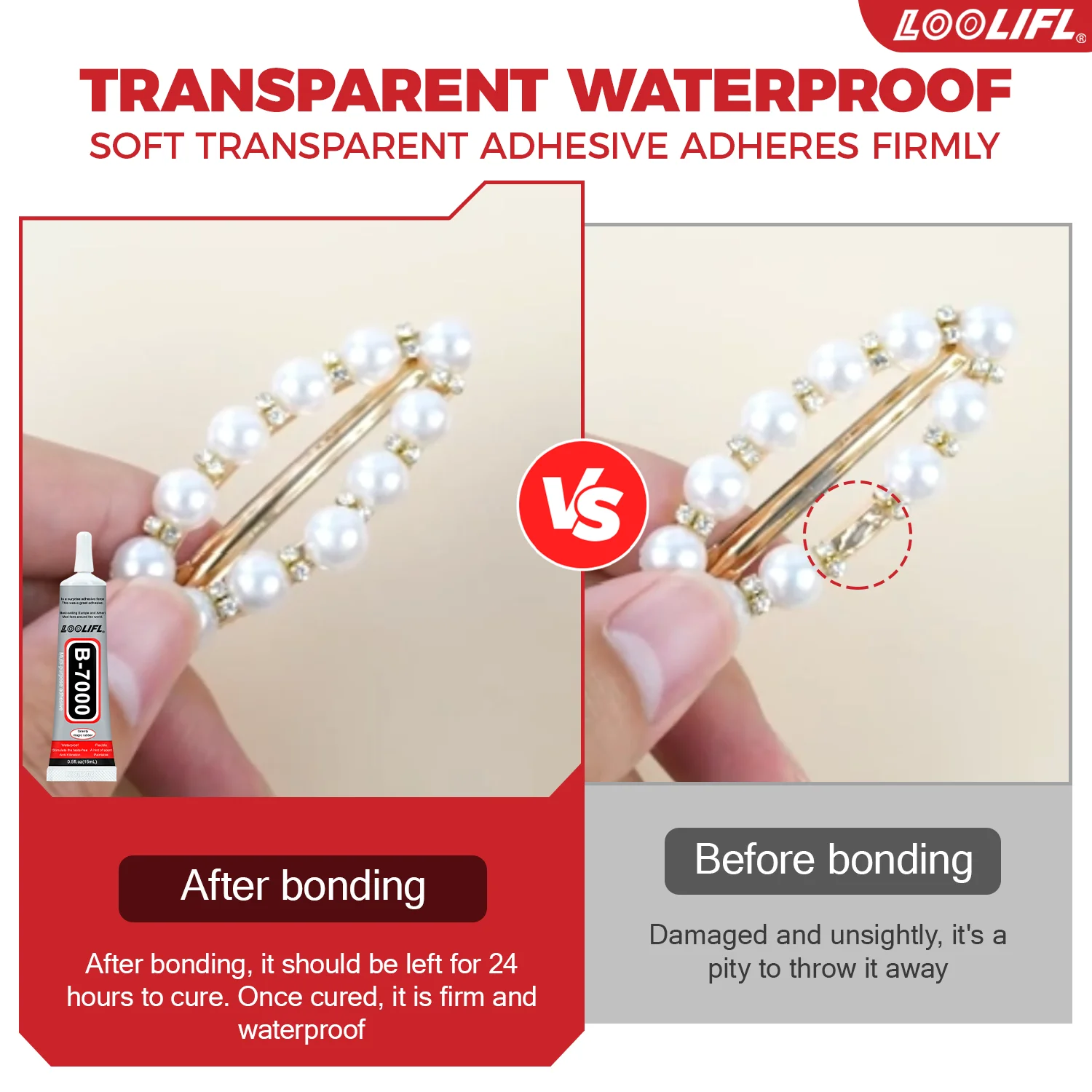 1pc 15/25/50/110ml B-7000 Glue Adhesive Epoxy Resin Repair Cell Phone Touch Screen Liquid Glue Jewelry Craft Adhesive Glue DIY image 4