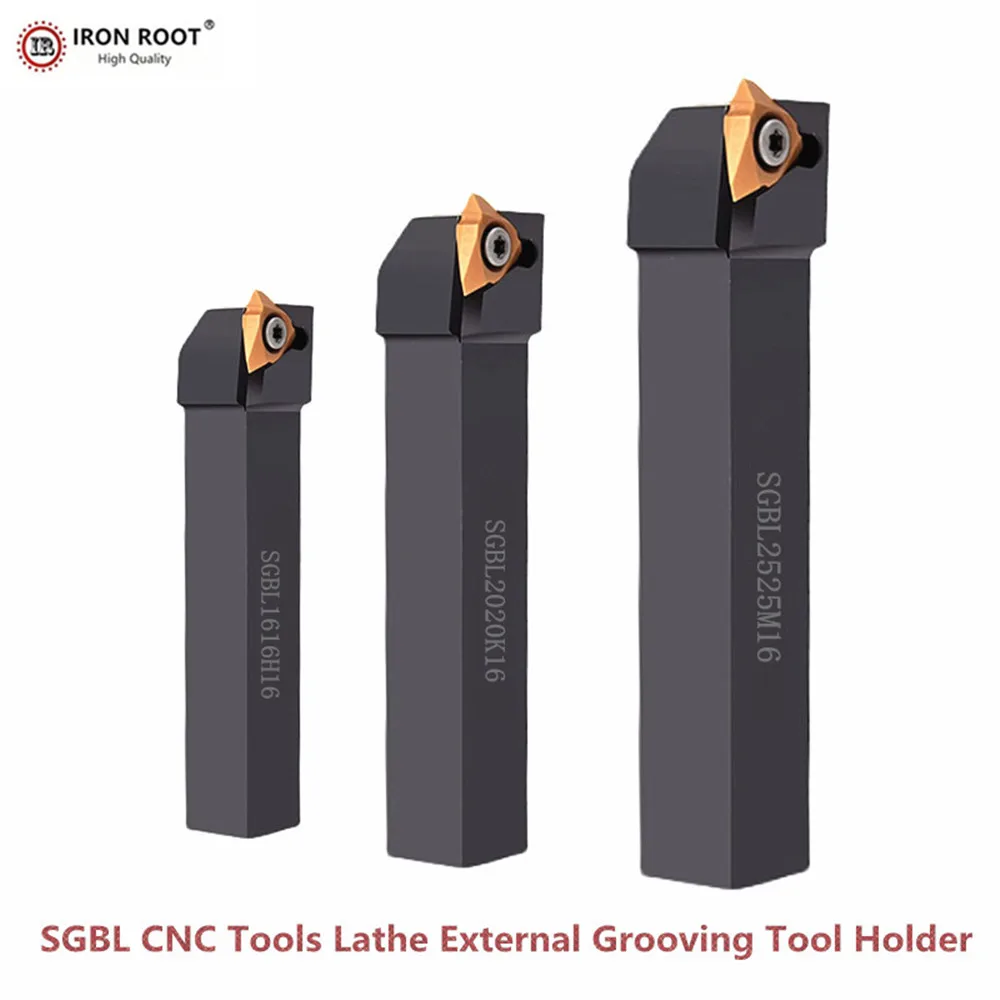 External Grooving Tool Holder SGBL1616, SGBL2020, SGBL2525 CNC Turning Tool Grooving Tool Holder For TGF32R  /L Carbide Inserts