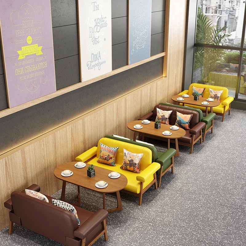 Modern Commercial Sofa Bench Restaurant Furniture Seating Sofa Booth Restaurant Tables Chairs Set