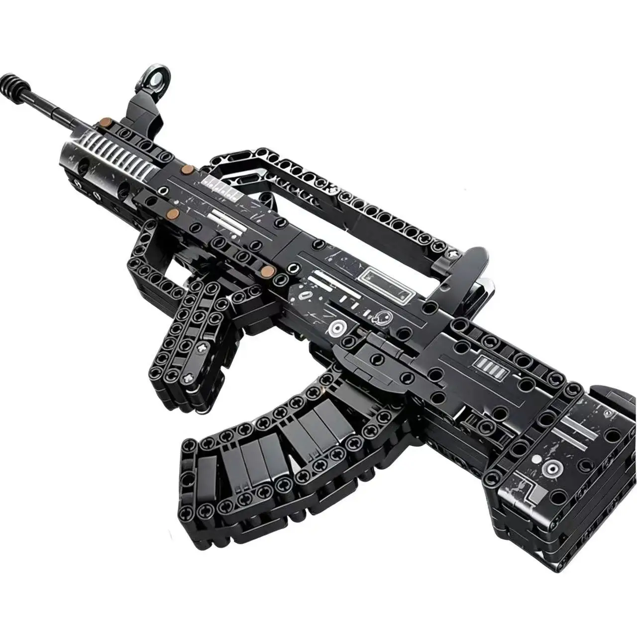 Bausteine Gewehr 98k Scharfschützengewehr Typ 95 Sturmgewehr Militär-Bausteine Jungen DIY Montage-Spielzeug Weihnachts- und Geburtstagsgeschenke – Detail 6