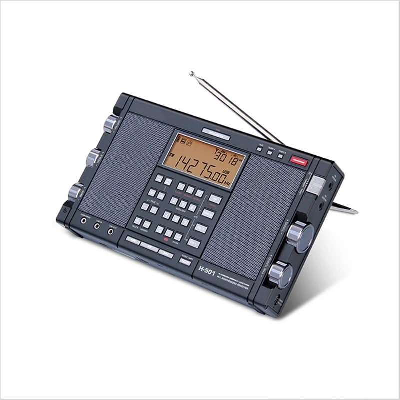 

H-501 Bluetooth Portable Stereo Radio High Performance Full Band Dual-speaker Digital Tuning FM AM Radio SW SSB
