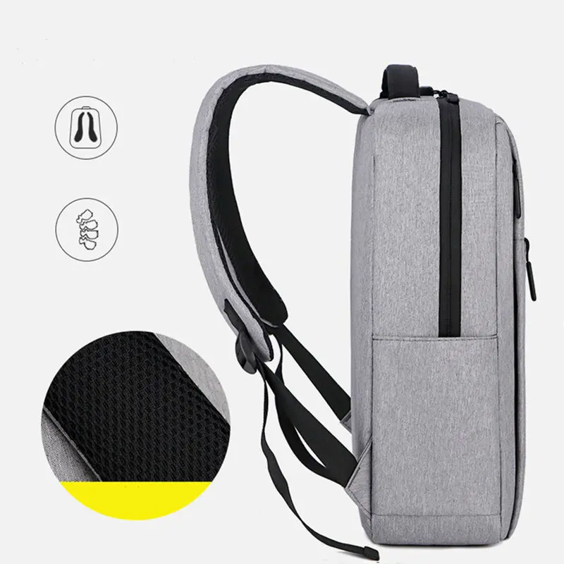 2022 Business Computer Backpack Men\'s Backpacks Multifunctional Waterproof Bags For Male USB Charging Bagpack Nylon Casual Pack