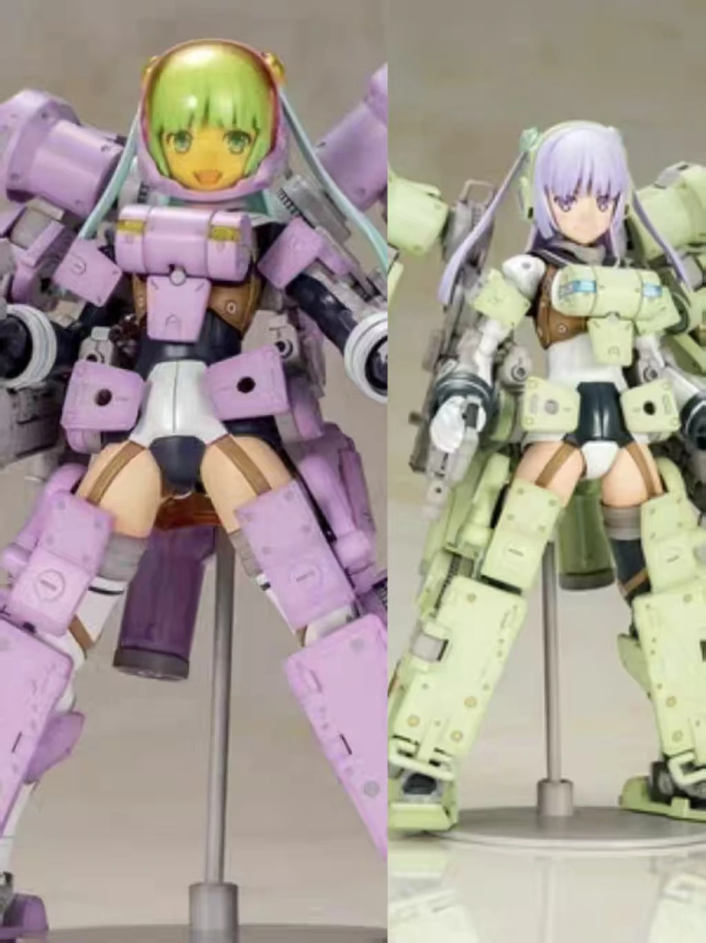

In Stock Original Kotobukiya FG039 Frame Arms Girl Greifen Ultramarine Violet Exoskeleton Model Kit Doll Assemble Toy Gift