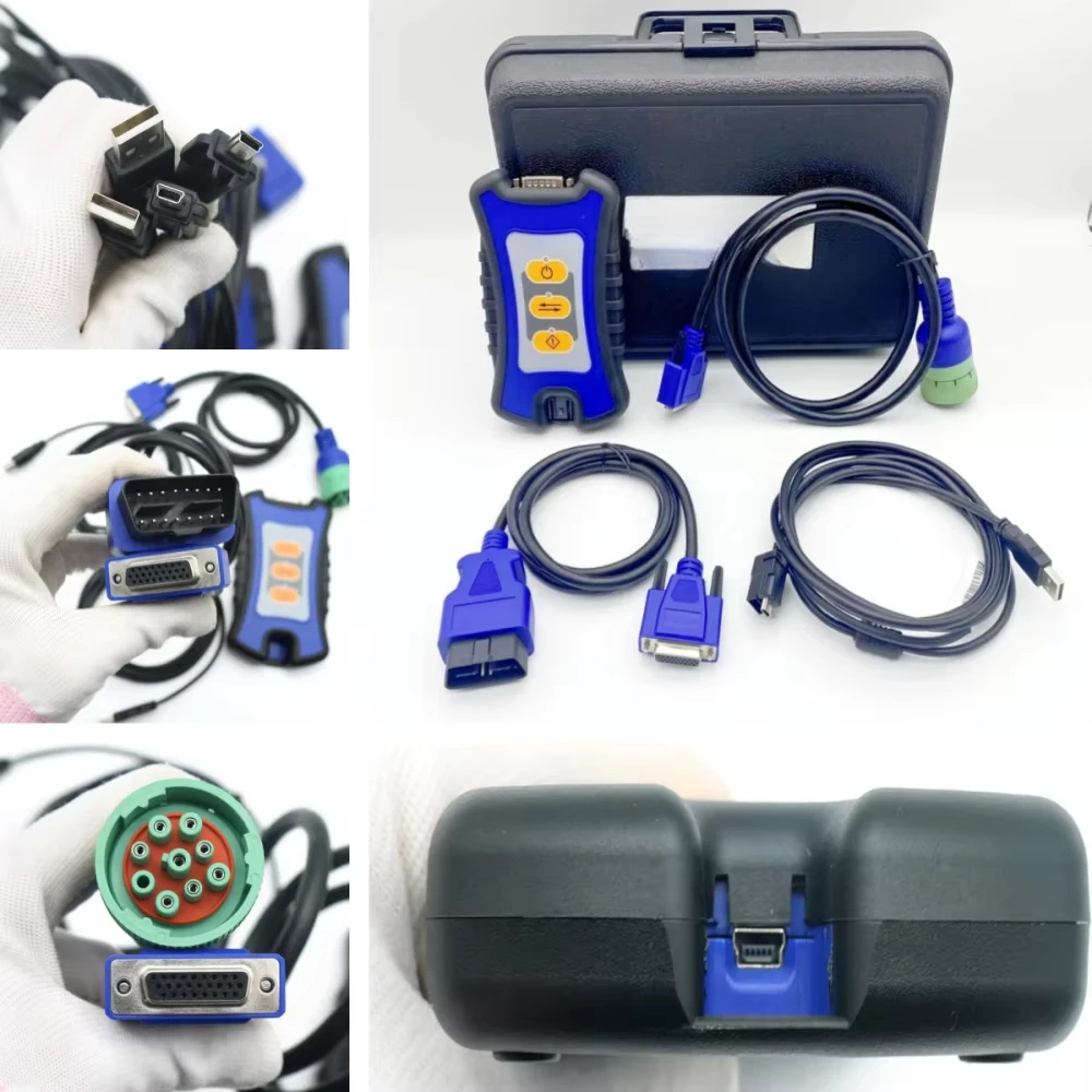 Picture 3: Truck Diagnostic Tool Heavy Duty Onboard Diagnostic 2 Trouble Code Reader Scanner Usb Link 3 121054 for NEXIQ