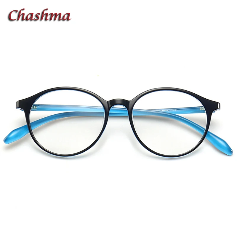 

Chashma Women Round Eyewear Ultra Light Frame Prescription Optical Lenses Men Vintage Spectacles Anti Blue Ray Glasses