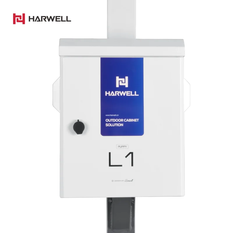 Harwell 450*500*160MM 201 Stainless Steel IP55 Pole Wall Mounting Waterproof Rainproof Outdoor Electrical Distribution Box