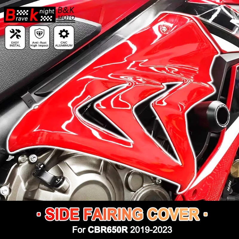 

CBR650R боковой обтекатель сиденья мотоцикла для HONDA CBR 650R 2019-2023, наполнитель кузова, инъекционная рамка, спойлеры, боковая крышка капота, панель