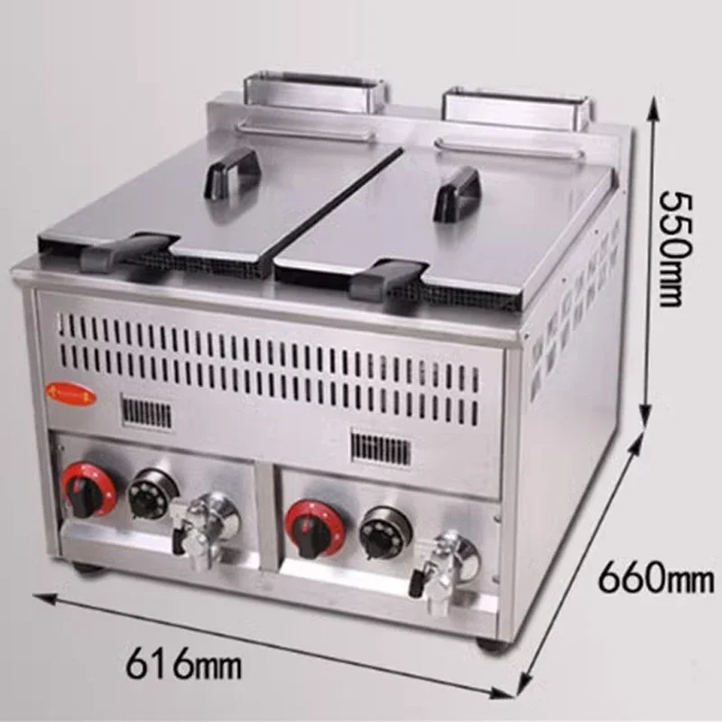 مقلاة كهربائية عميقة مع التحكم في درجة الحرارة ، معدات المطبخ ، سطح العداد ، رقائق البطاطس ، QM-71A ، QM-72A