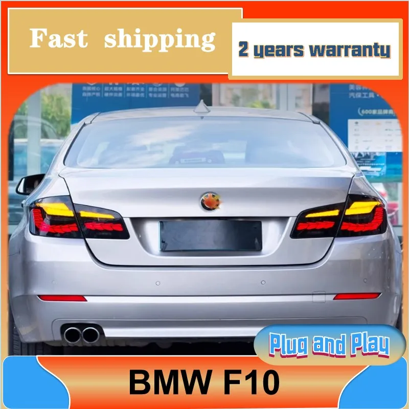 Car Styling for BMW F10 Taillights 2011-2016 5 Series Tail Lights F18 528i 530i 535i M5 GTS Rear DRL Fog Brake Revering