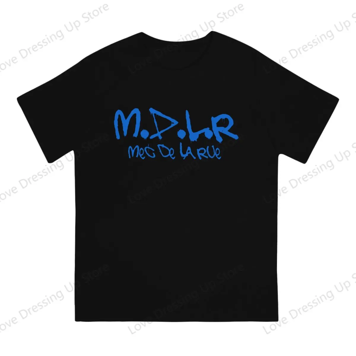 Mec de la Rue M.D.L Pure cotton printing Morad men's Tshirt Short Sleeve Street Tshirts  Sport Tops