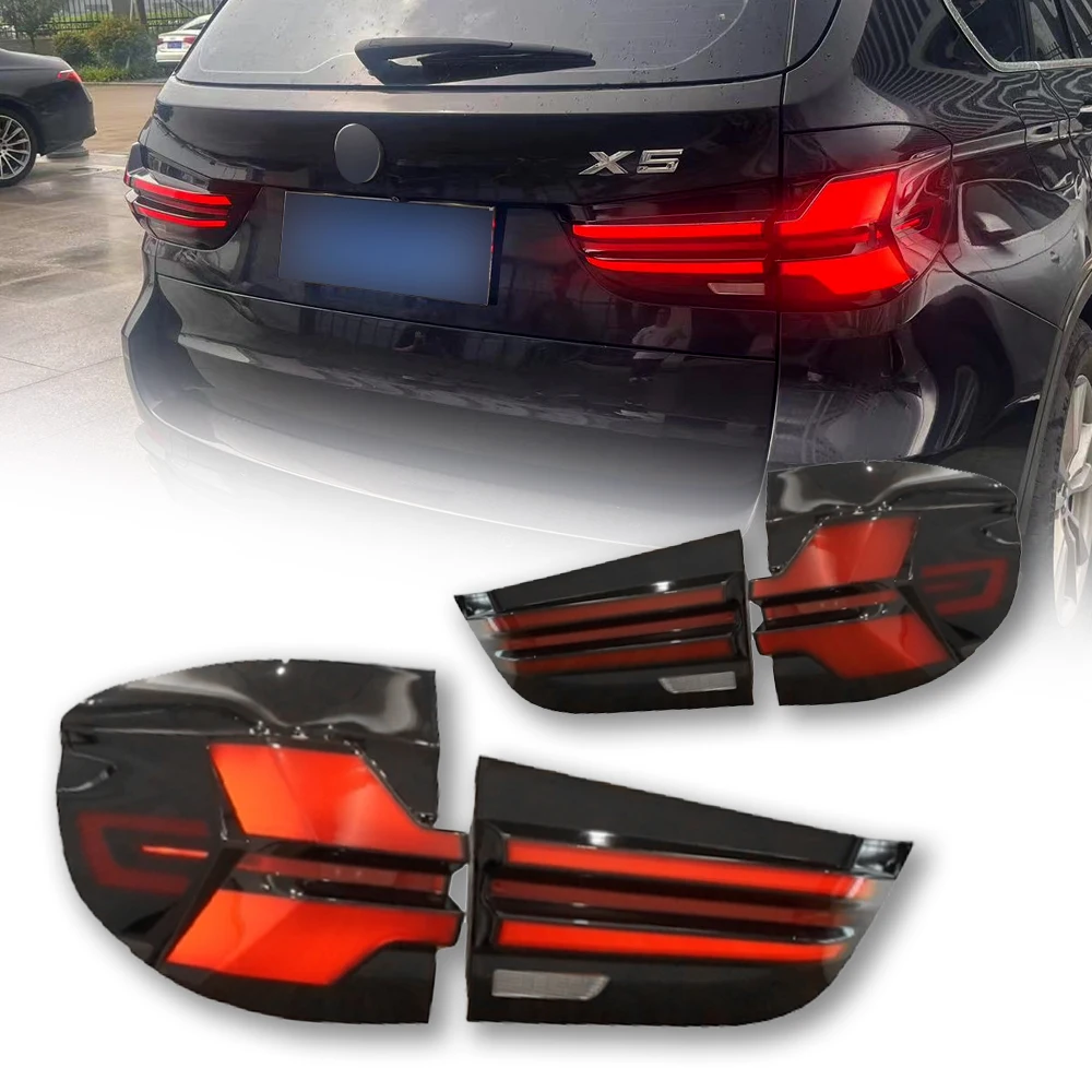 

TYPY Car Lights For BMW X5 F15 2014-2018 LED Car Tail Lamps Daytime Running Lights Plug And Play Car Accessories