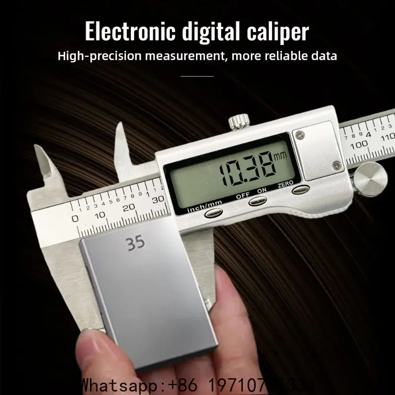 Digital Vernier Caliper Stainless Steel Caliper 0-150MM 6 Inch 0.01mm Digital Display Electronic Ruler Length Measuring Diy Tool