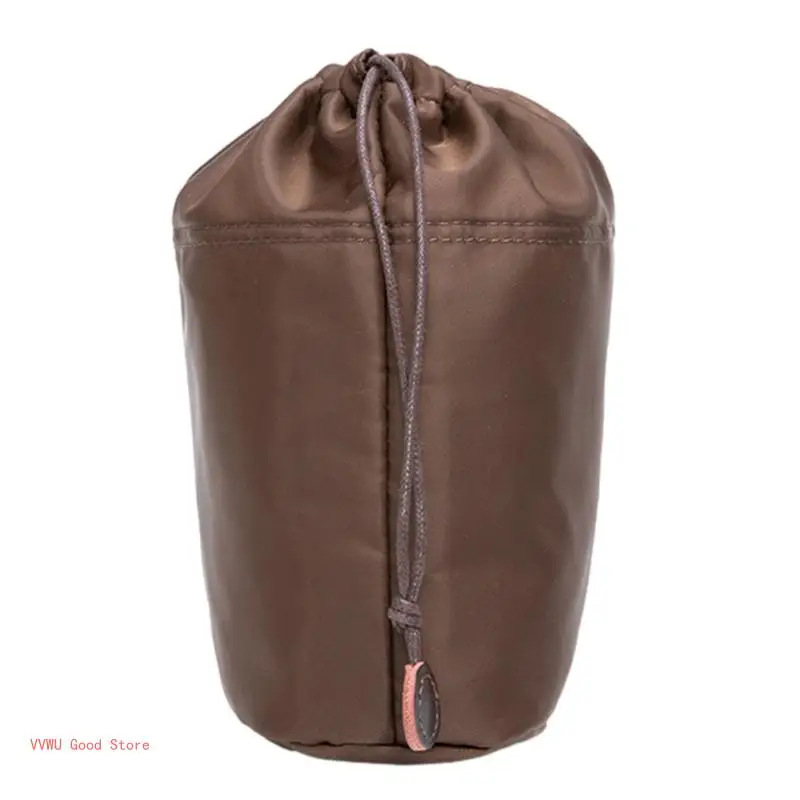 Tote Bag Insert Drawstring Designed Bucket Bag Nylon Inner Bag