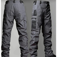Men's Cargo Pants Multi Pockets Work Trousers Casual Tactical Pants Male Straight Spring  Autumn  Wear-resisting Trousers