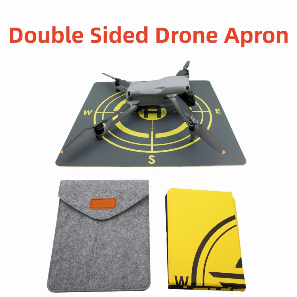 

Double Sided Drone Apron with Storage Bag for DJI Air3 Drone Accessories Outdoor Aerial Photography PU Waterproof Landing Pad