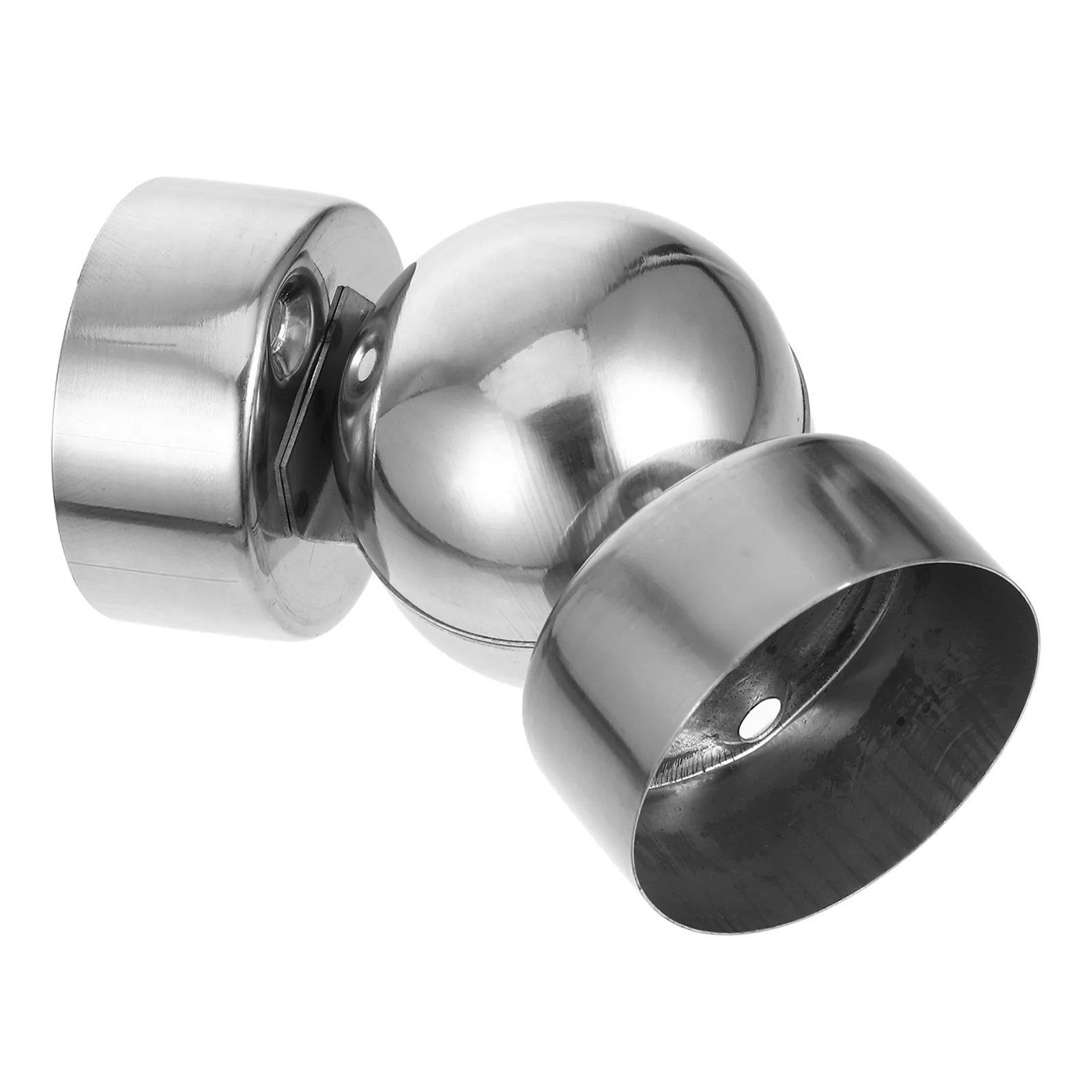 Stainless Steel Handrail Connector Extended End Caps Door Stopper Stair Railing Fitting for Indoor Outdoor Stairway