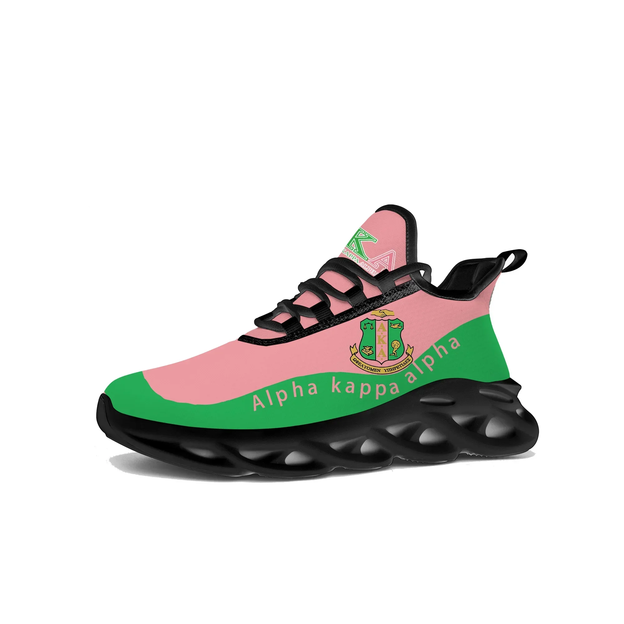 A-Alpha Sorority A-AKA 1908 Zapatos Deportivos Kappa Alpha para Hombre y Mujer, Zapatillas Deportivas para Padres, Zapato Personalizado