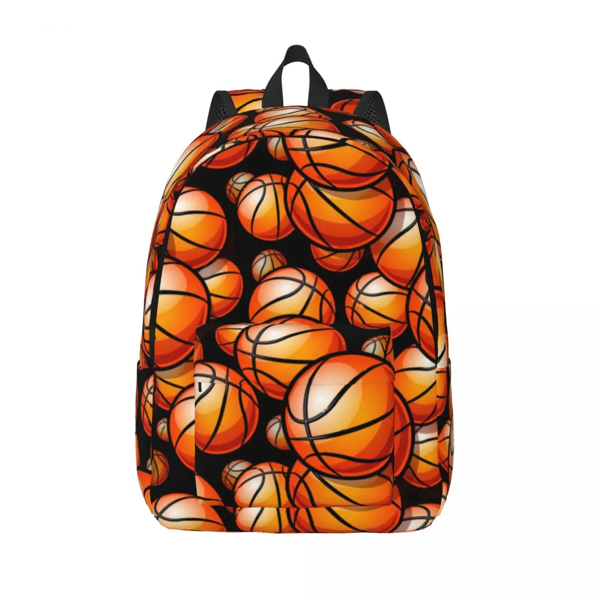 

Basketball Pattern Backpack Basket Ball Elegant Backpacks Women Camping Pattern High School Bags Designer Rucksack