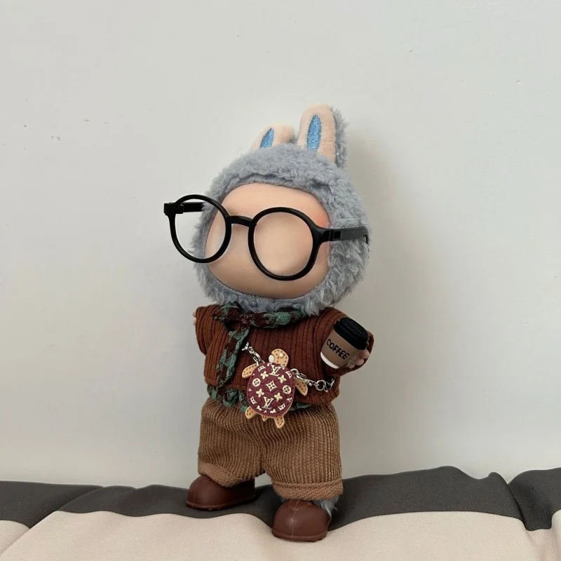 Coole poppenkleertjes in schoolstijl 17 cm blinde doos aan de voorkant Hoge energie-serie poppenkleertjes modieus, trendy en casual