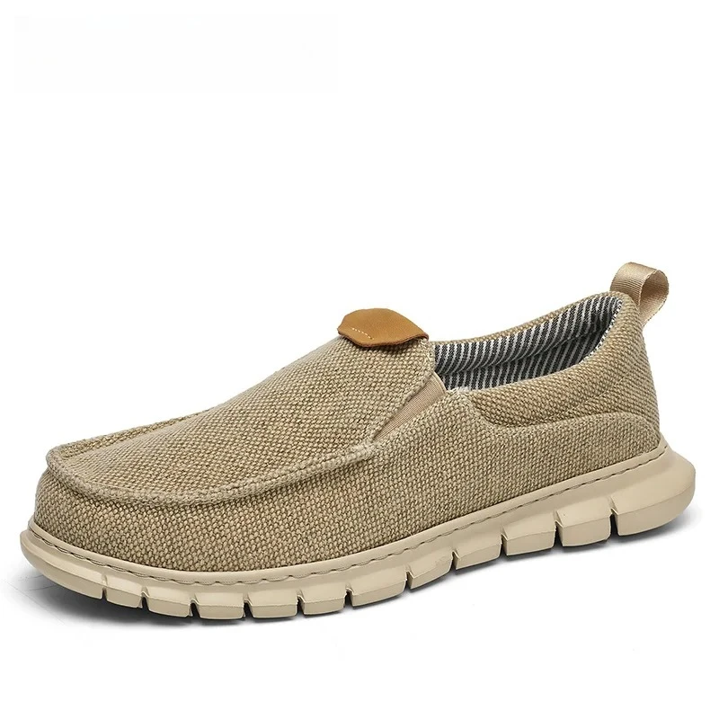 

Summer Men's Casual Shoes, Classic And Comfortable Canvas Large-sized Shoes, New Breathable Men's Casual Shoes And Sports Shoes