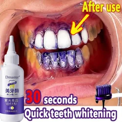 V34 Dentes Clareamento Creme Dental, Remove manchas de placa, Higiene Oral, Branqueamento, Limpeza, Ferramentas Dentárias, Respiração Fresca, Higiene Oral