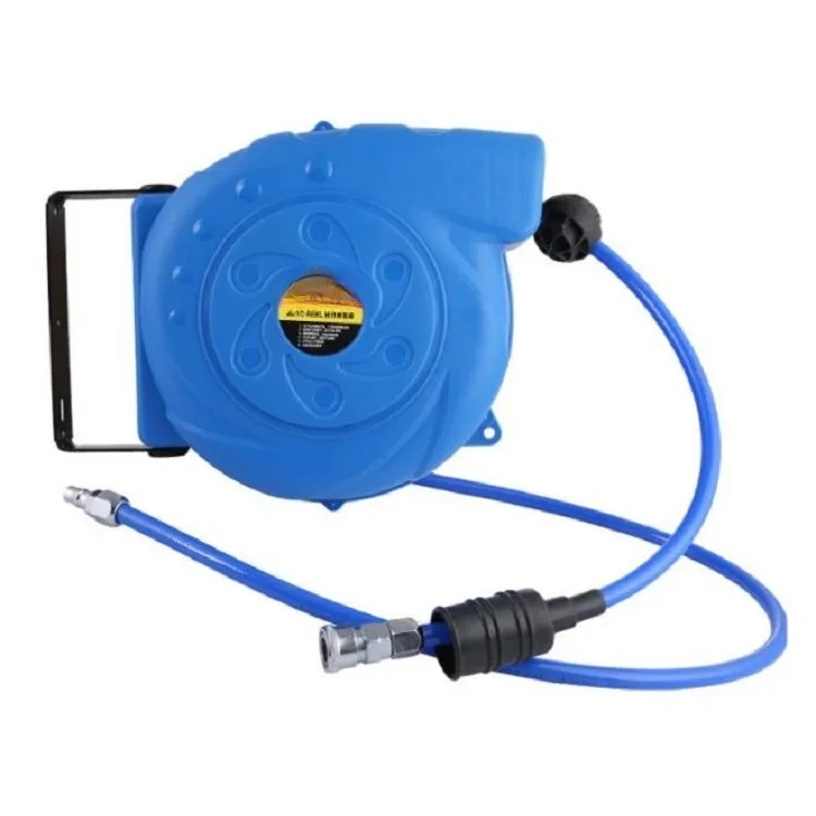 Hot Sale Garden Hose Reel Box Car Wash Kit Tool Combination Hoses Reel for Car Air Hose Reel Retractable