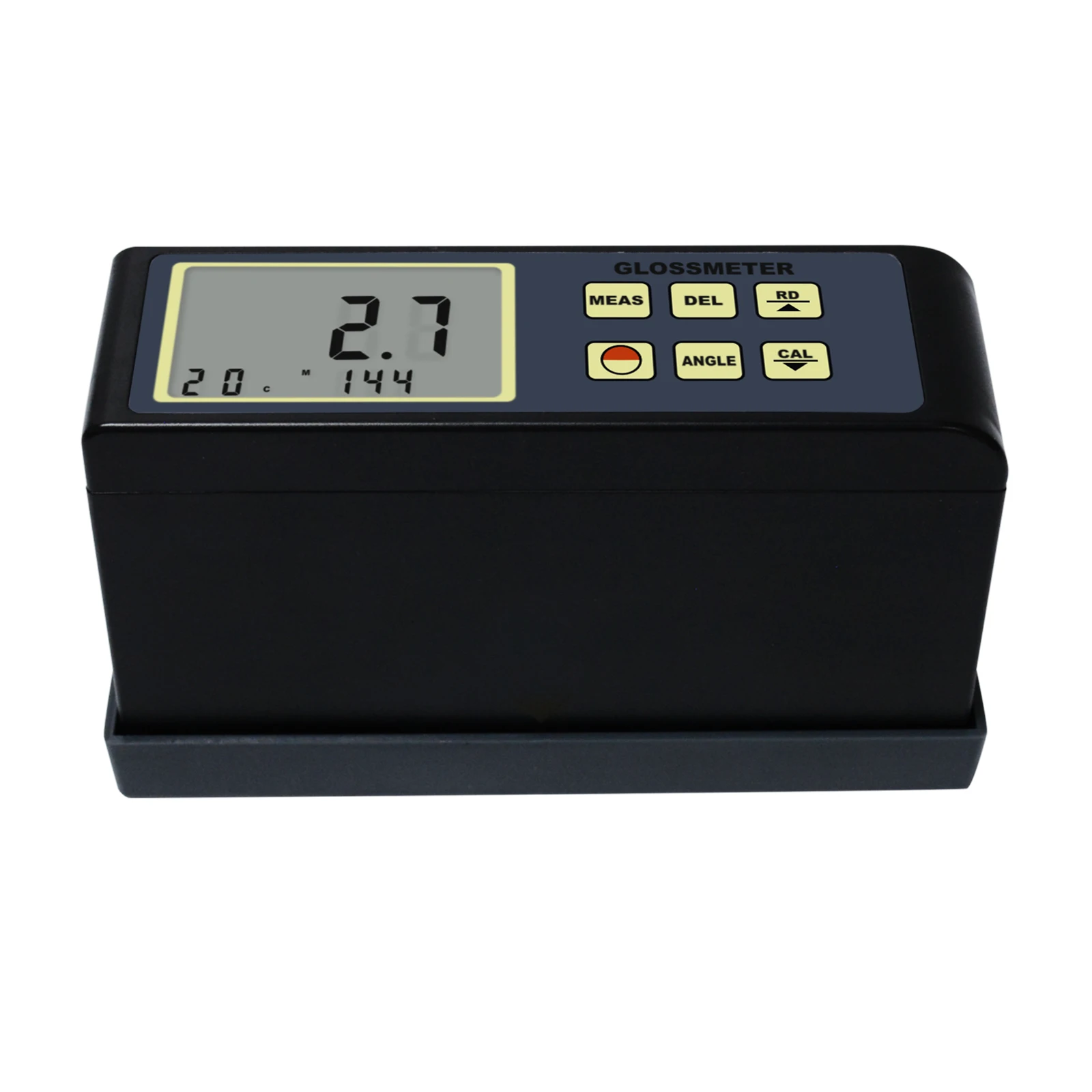 

Gloss Surface Reflection 0.1-200 GU Tester Meter 20deg 45deg 75deg for Ceramics Films Textiles Rechargeable Reflectometer Triple