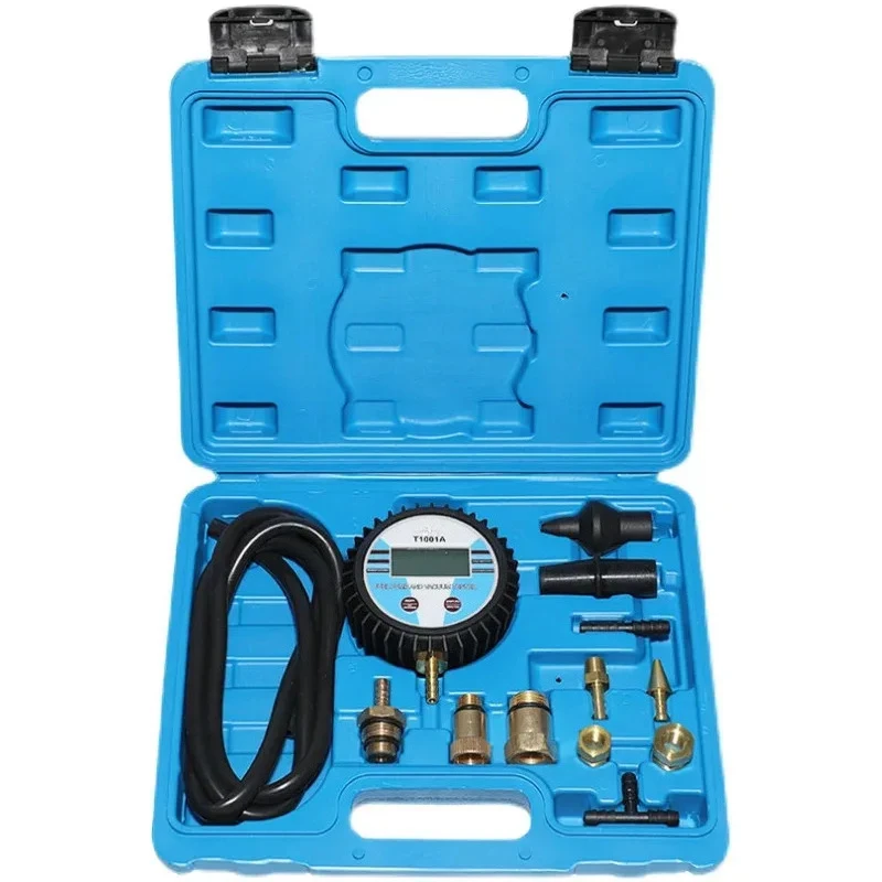 Tester Digital Vacuum Gauge Tester Multifunctiona Fuel Pump Catalytic Converter Muffler Carburetor Exhaust Back Pressure Tool