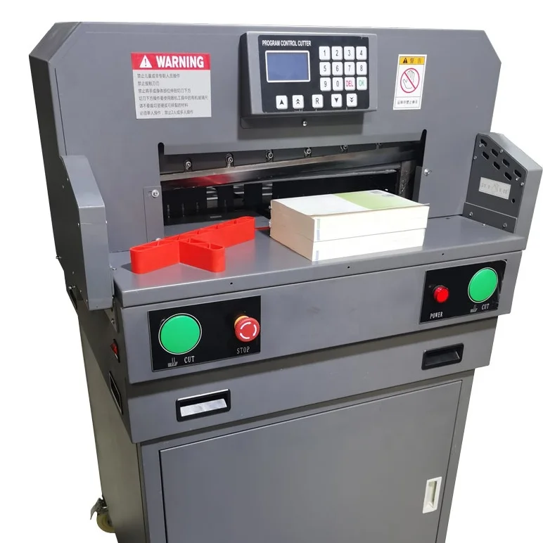 

Electric A2 Heavy Duty Guillotine Paper Cutter 490mm Capacity Paper Trimmer