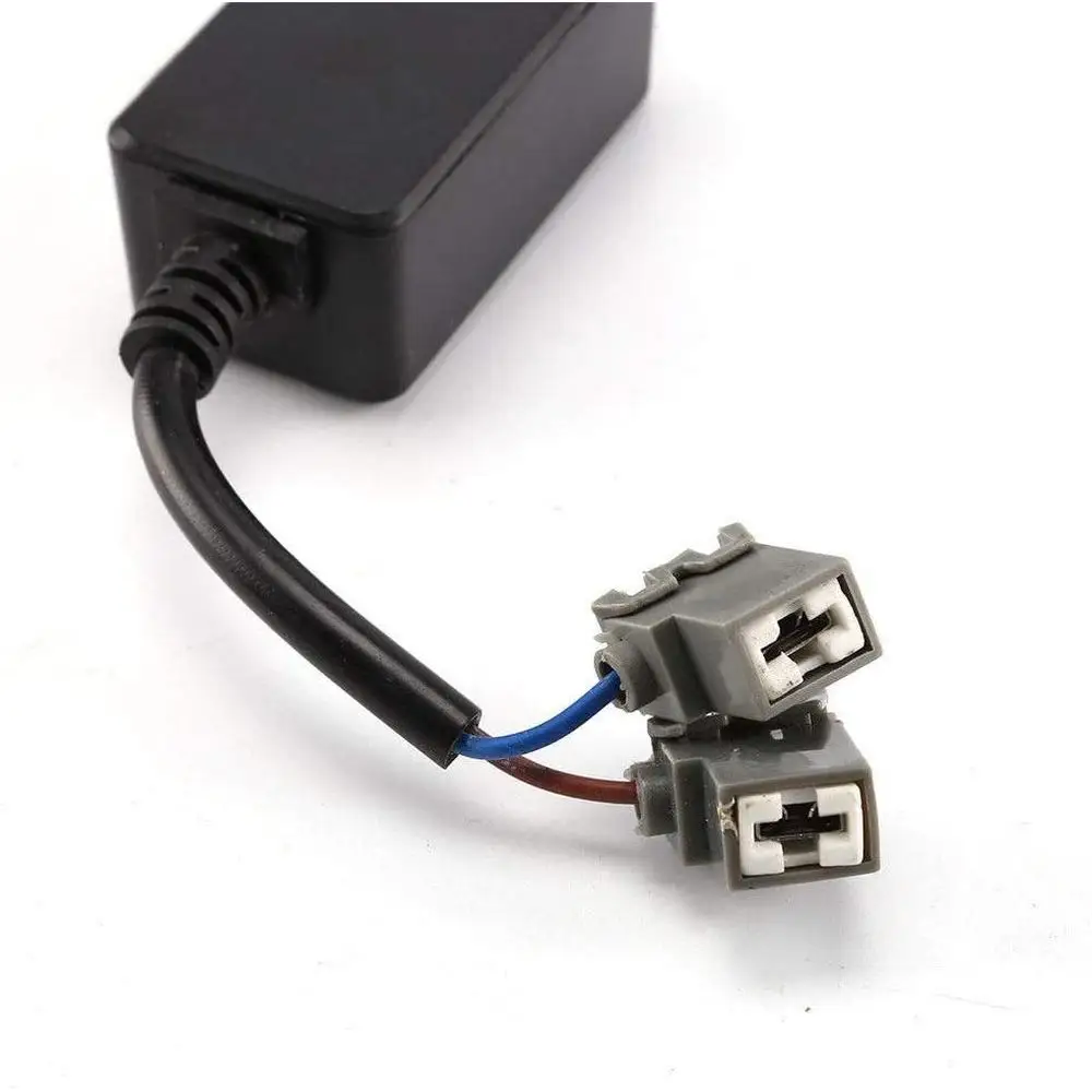 For various models requiring H1 LED headlight bulb upgrades H1 LED Headlight Canbus Error Free Warning Resistor Decoder Flicker