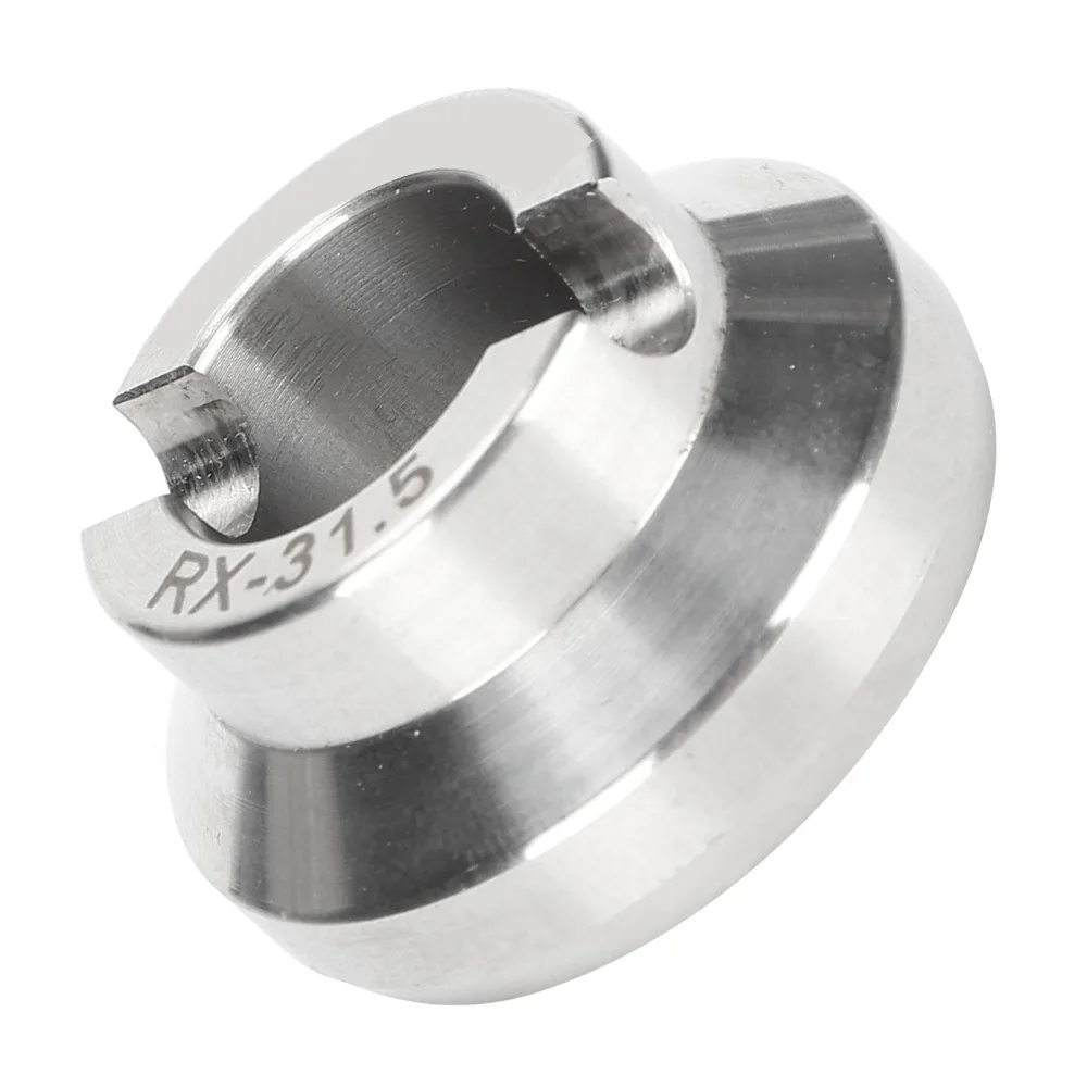 31.5mm / 1.24in Watch Back Case Opener Grooved Design Silver Watch Cover Opener Die Watch Back Remover Die For Watchmaker